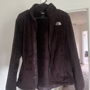 The North Face Women's Dark Purple Teddy Jacket